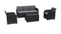 Rosalie 5 seater set with storage table 