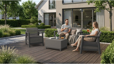 Scandi Linea 2 Seater Set