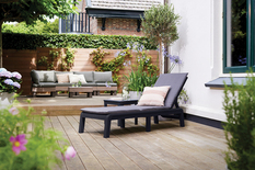 Atlas Sunlounger with Cushions