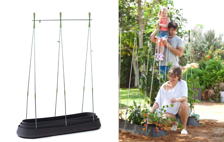 Patul de plante G-ROW WITH BASE