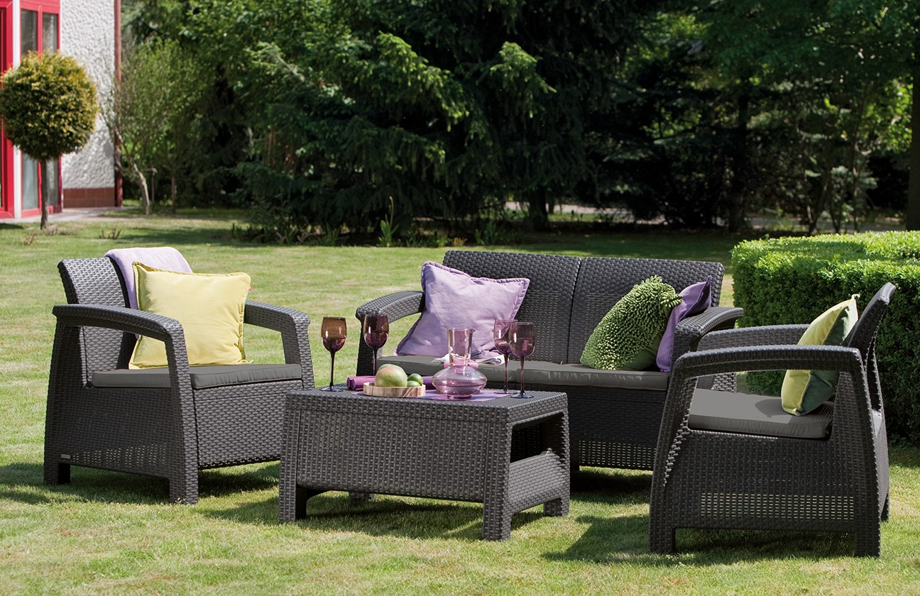 Set elegant, de mobilier de gradină Corfu